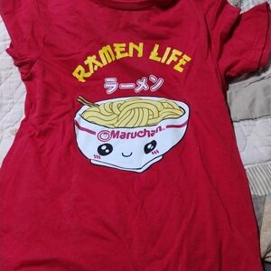 Ramen Life Red Women's Tee